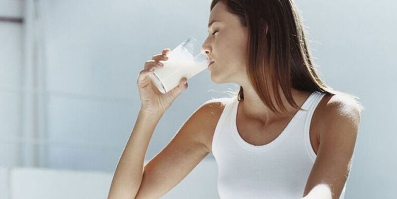 het gebruik van kefir op een ladderdieet